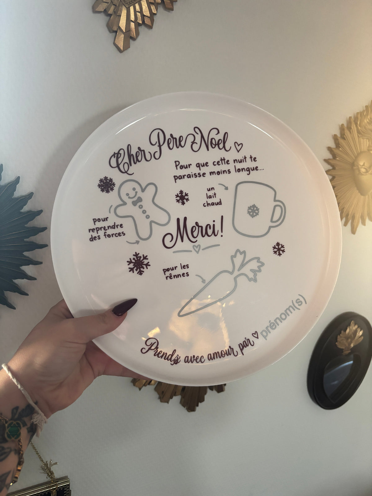 Assiette de Noël